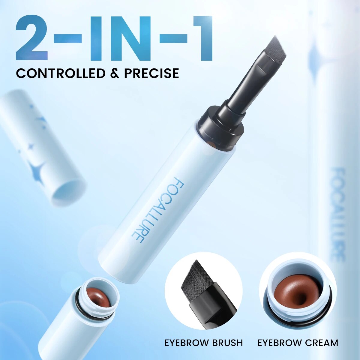 Focalizzazione | Eyeliner per sopracciglia 2 in 1