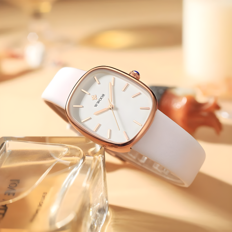 Wwoor™ | Reloj Elegance Reloj de cuero de lujo