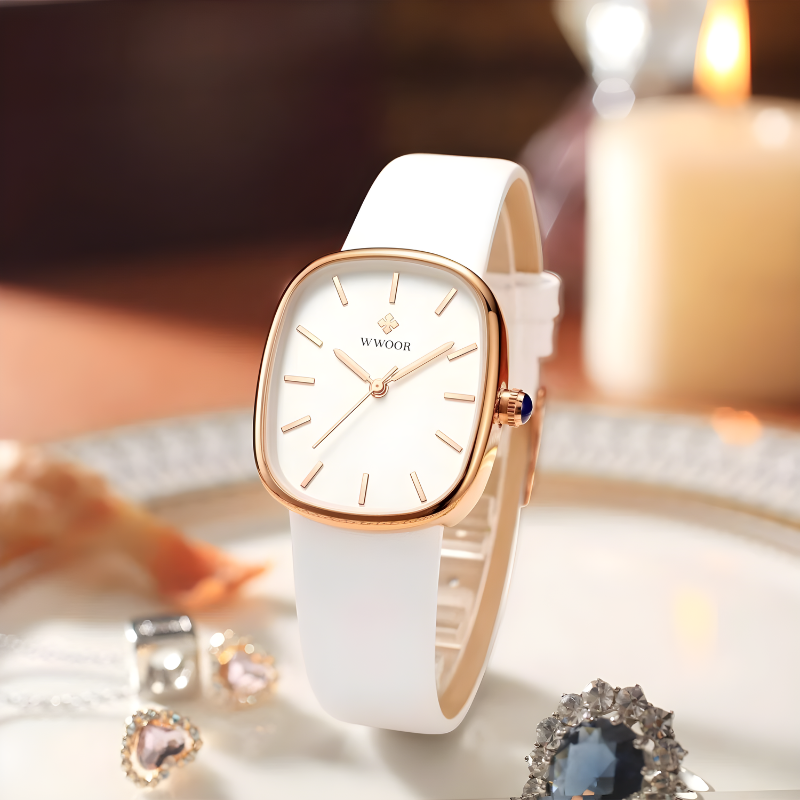 Wwoor™ | Elegance Timepiece Luxury Leather Watch