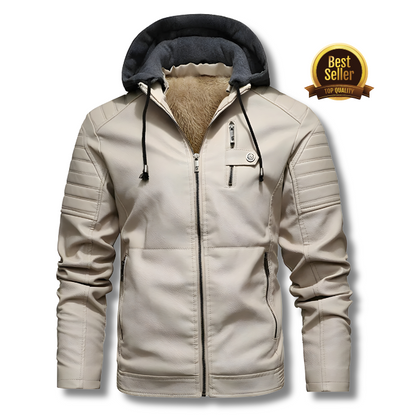 Chaqueta con capucha Biker Mike