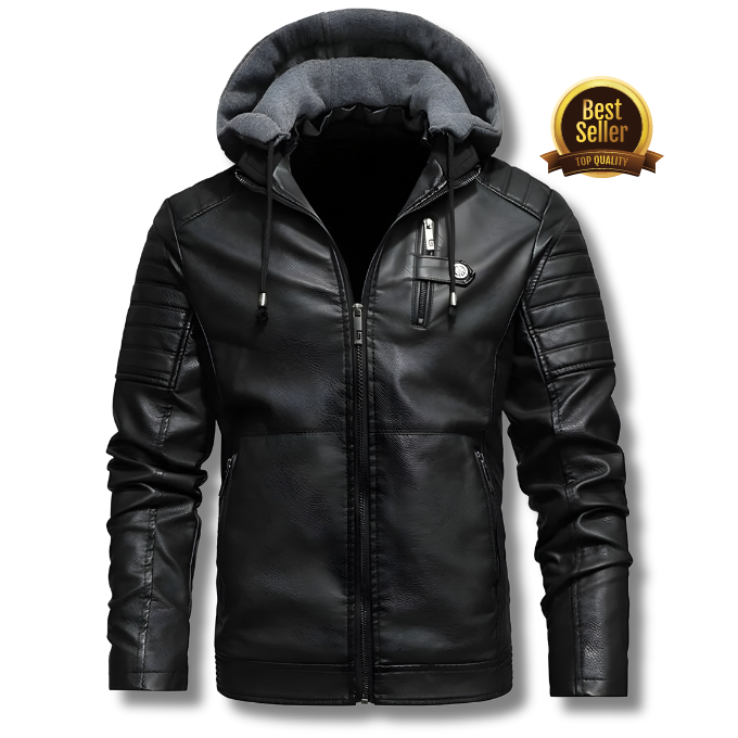 Chaqueta con capucha Biker Mike