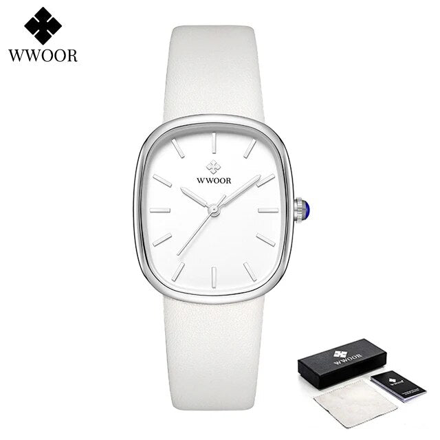 Wwoor™ | Reloj Elegance Reloj de cuero de lujo