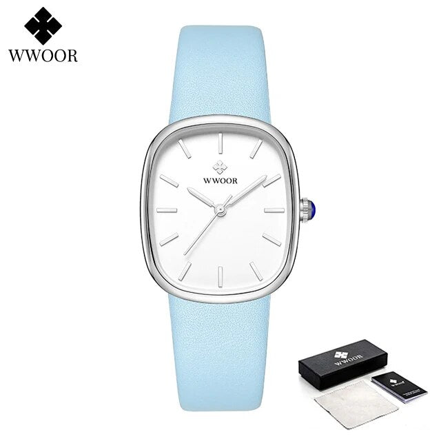 Wwoor™ | Reloj Elegance Reloj de cuero de lujo