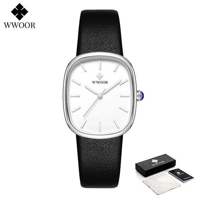 Wwoor™ | Reloj Elegance Reloj de cuero de lujo