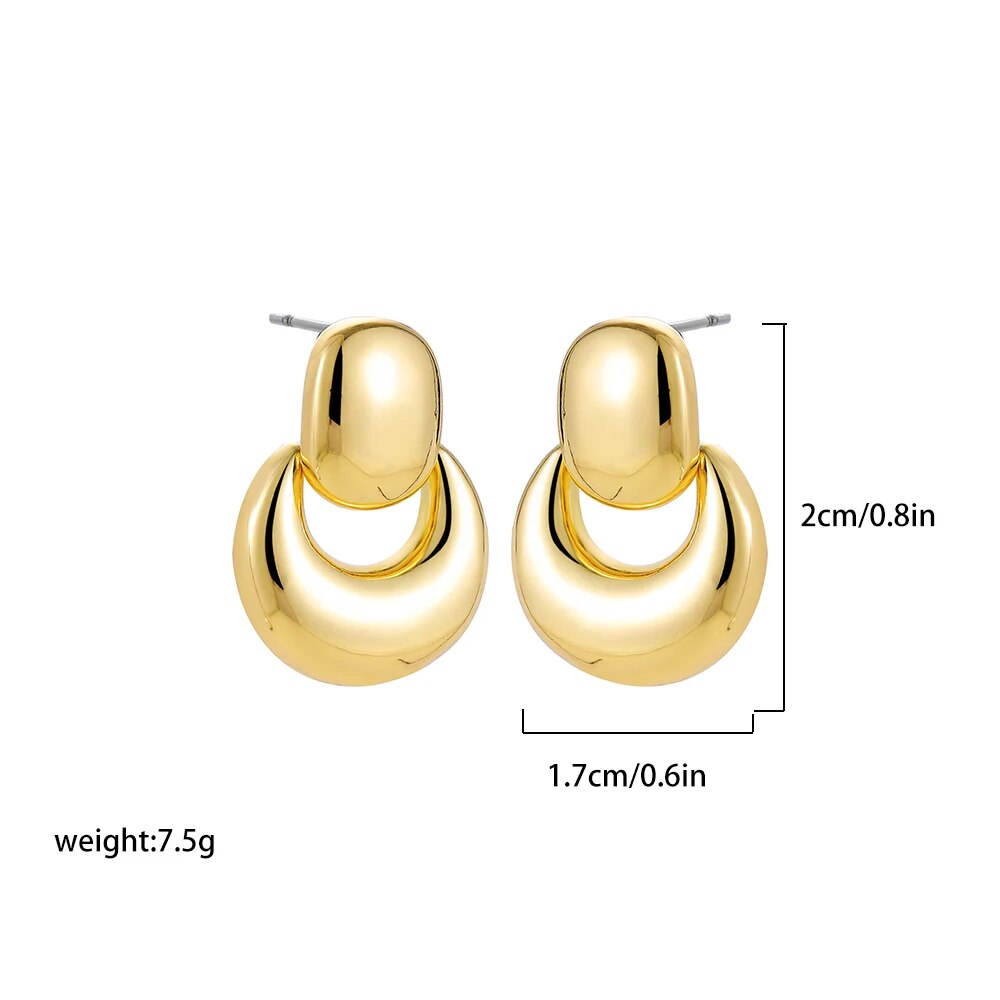 Atlántida | Pendientes de lágrima brillantes