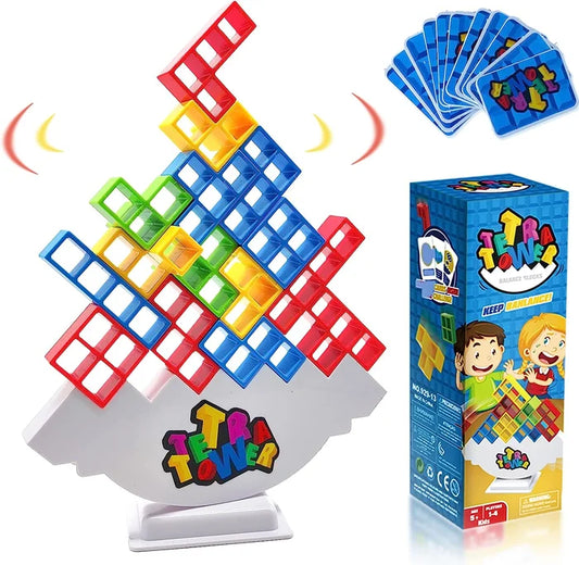 TetraTower™ Balance Game: Fun for Everyone