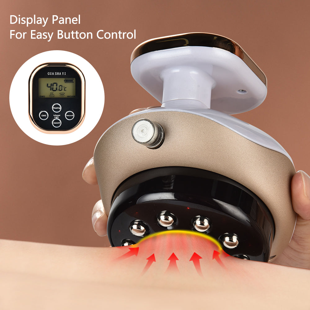 Electric Cupping Massage device // Infrared // EMS