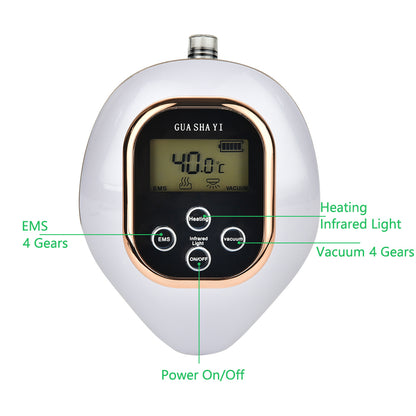 Elektrische Cupping Massage apparaat // Infrarood // EMS